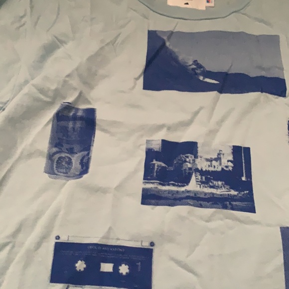 Vintage Light blue Salvage public Honolulu t-shirt - Picture 3 of 5